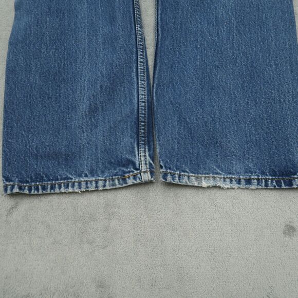 Levi's Jeans Mens Fits 39x29 (Size 40x30) Blue 505 Reg Straight Cotton Denim - Picture 2 of 15